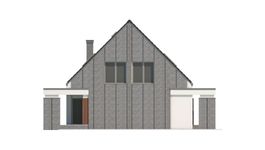 Projekt domu LK&1083 (LKP1239) - elewacja lewa