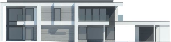 Projekt domu LK&1561 (LKP1102) - elewacja frontowa