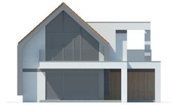 Projekt domu LK&1531 (LKP1110) - elewacja lewa