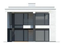Projekt domu LK&1440 (LKP1140) - elewacja tylna