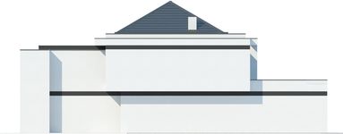 Projekt domu LK&1402 (LKP1116) - elewacja lewa