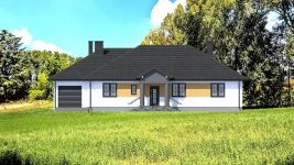 Projekt domu Planujdom 011 (ABP1126) - elewacja frontowa