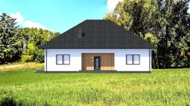 Projekt domu Planujdom 020 (ABP1116) - elewacja frontowa