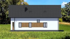 Projekt domu Planujdom 042 (ABP1098) - elewacja lewa