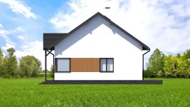Projekt domu Planujdom 045 ver3 (ABP1096) - elewacja prawa