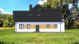 Projekt domu Planujdom 052 (ABP1088) - elewacja lewa