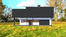 Projekt domu Planujdom 061 (ABP1093) - elewacja frontowa