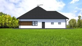 Projekt domu Planujdom 064 (ABP1090) - elewacja lewa