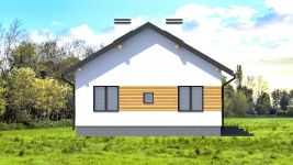 Projekt domu Planujdom 072 (ABP1083) - elewacja lewa