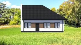 Projekt domu Planujdom 079 (ABP1077) - elewacja frontowa