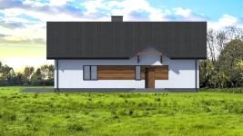 Projekt domu Planujdom 081 (ABP1076) - elewacja frontowa
