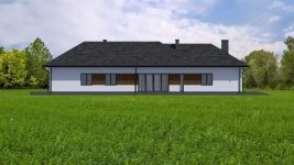 Projekt domu Planujdom 088 (ABP1073) - elewacja lewa