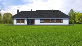 Projekt domu Planujdom 088 (ABP1073) - elewacja prawa