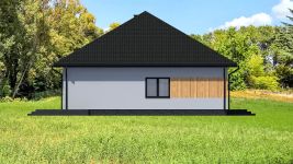 Projekt domu Planujdom 091 ver2 (ABP1072) - elewacja lewa
