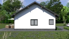 Projekt domu Planujdom 106 (ABP1065) - elewacja lewa
