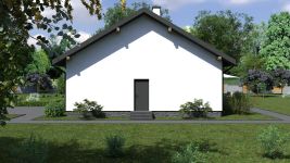 Projekt domu Planujdom 106 (ABP1065) - elewacja prawa