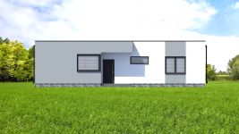 Projekt domu Planujdom 112 (ABP1057) - elewacja frontowa