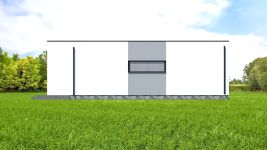 Projekt domu Planujdom 112 (ABP1057) - elewacja lewa