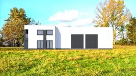 Projekt domu Planujdom 122 (ABP1054) - elewacja frontowa