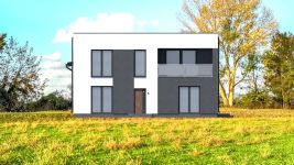 Projekt domu Planujdom 122 (ABP1054) - elewacja lewa