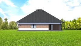 Projekt domu Planujdom 123 (ABP1053) - elewacja prawa