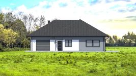 Projekt domu Planujdom 138 (ABP1042) - elewacja frontowa