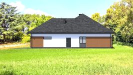 Projekt domu Planujdom 145 (ABP1036) - elewacja prawa
