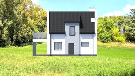 Projekt domu Planujdom 149 (ABP1029) - elewacja frontowa