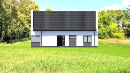 Projekt domu Planujdom 155 (ABP1040) - elewacja frontowa