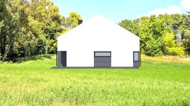 Projekt domu Planujdom 155 (ABP1040) - elewacja lewa