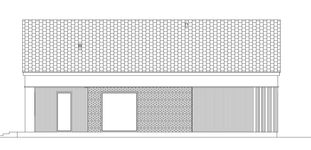 Projekt domu EG-109 wariant II (WWB1159) - elewacja prawa