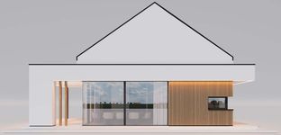 Projekt domu HomeKoncept 144 wariant 02 (KRX1309) - elewacja lewa