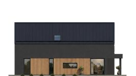 Projekt domu Amber 5 b (WAH2180) - elewacja prawa