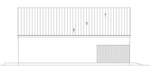 Projekt domu EG-110 wariant I (WWB1164) - elewacja lewa