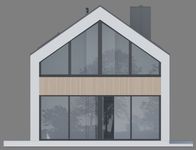 Projekt domu NewHouse 751 w1 (KRZ1173) - elewacja tylna