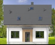 Projekt domu Tamarillo 9 mini (WOF1300) - elewacja frontowa