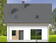 Projekt domu Tamarillo 9 mini (WOF1300) - elewacja tylna
