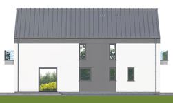 Projekt domu APS 358 ECO (LUA1716) - elewacja lewa