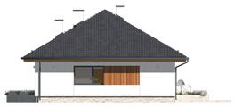 Projekt domu Kiwi 7 (BSA2408) - elewacja prawa
