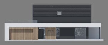 Projekt domu NewHouse 753 G2 w2 (KRZ1178) - elewacja frontowa