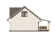 Projekt domu Erna 5 (BSE1299) - elewacja lewa