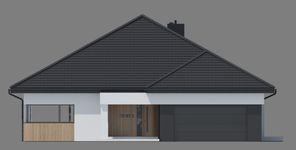 Projekt domu NewHouse 761 w6 S (KRZ1181) - elewacja frontowa