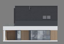 Projekt domu NewHouse 785 (KRZ1183) - elewacja tylna