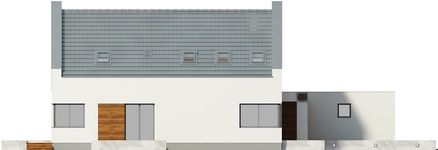 Projekt domu Garda II DCP310a (WOB1552) - elewacja lewa