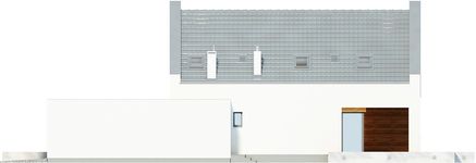 Projekt domu Garda II DCP310a (WOB1552) - elewacja prawa