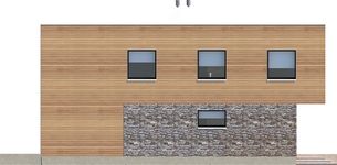 Projekt domu Delft DCP294 (WOB1511) - elewacja lewa