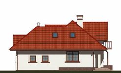 Projekt domu APS 129 (LUA1199) - elewacja prawa