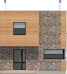 Projekt domu Delft DCP294 (WOB1511) - elewacja frontowa