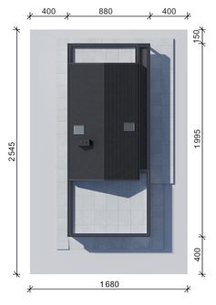 Projekt domu NewHouse 753 G2 w1 (KRZ1164) - rzut działki