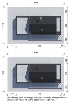 Projekt domu NewHouse 753 G2 w2 (KRZ1178) - rzut działki
